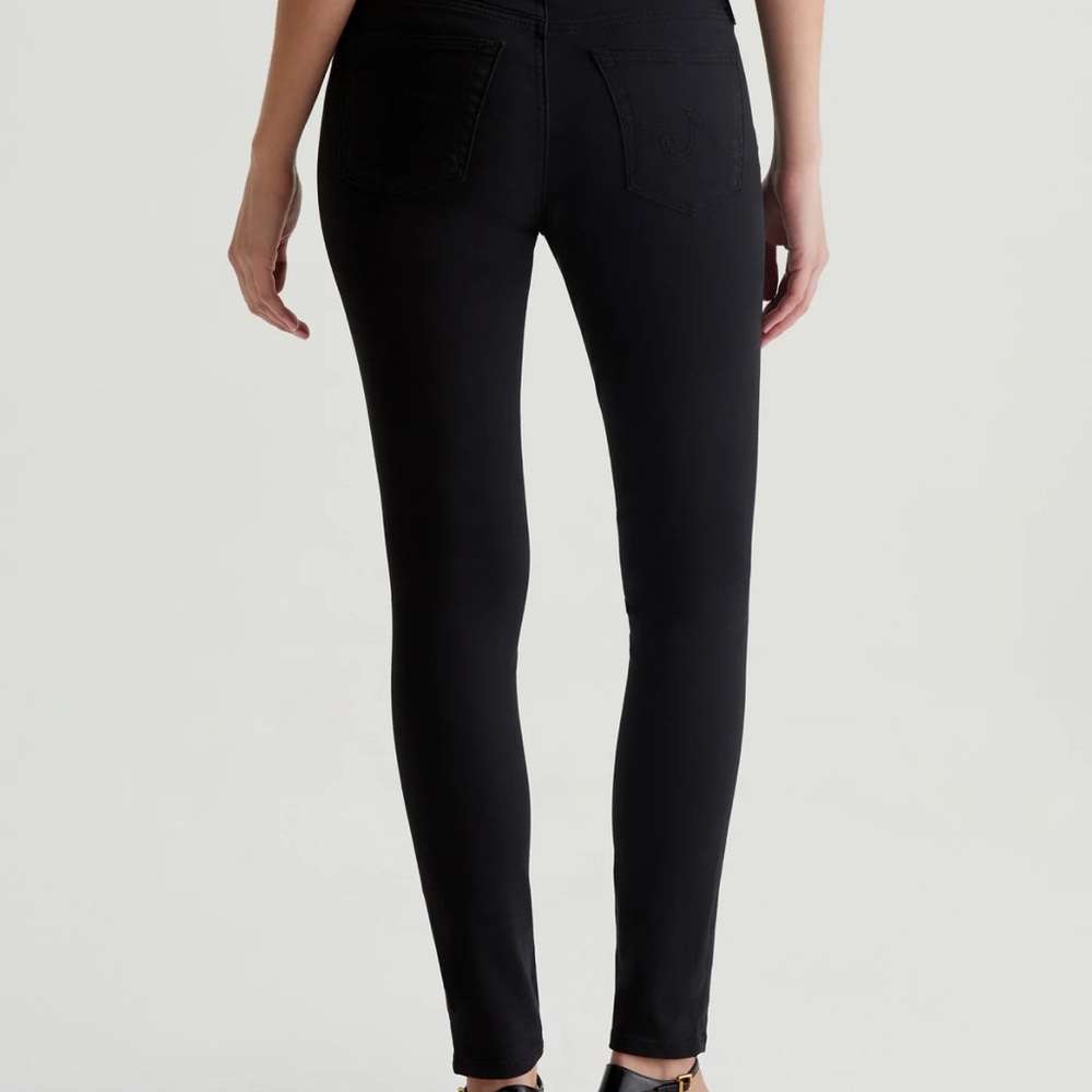 Ag Adriano Goldschmied Black Skinny Jeans